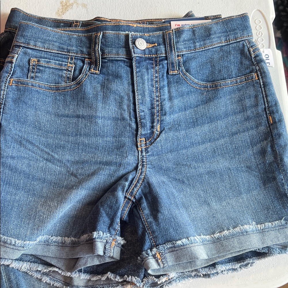 Denim girls Shorts set of 4